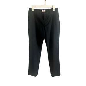Merona Women's 8 Black Classic Straight Fit Stretch Extensible Dress Pants